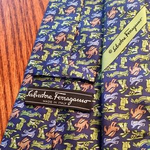 Salvatore ferragamo bunny tie